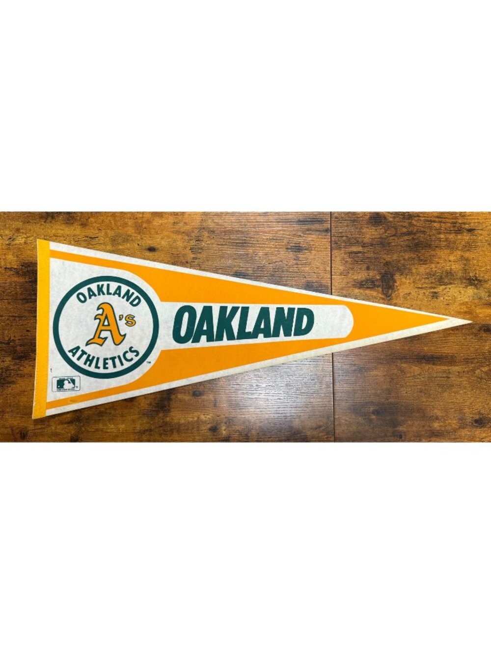 Vintage MLB Oakland A's pennant